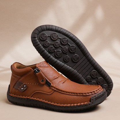 Happy™ ClassyBoots: Menns Stilfulle Lette Slip-On Retro Elegante Støvler