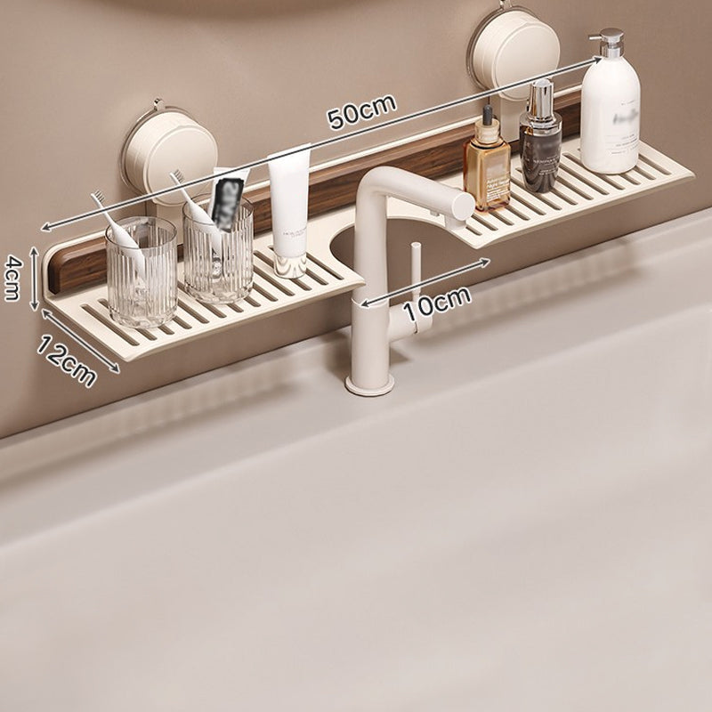 GlideHold® BathroomRack: Moderne Sugefunksjon Baderomsstativ Med U-spordesign