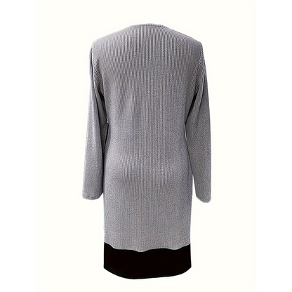 Icone™ ClassDress: Langærmet Formelt Mini Klassekjole