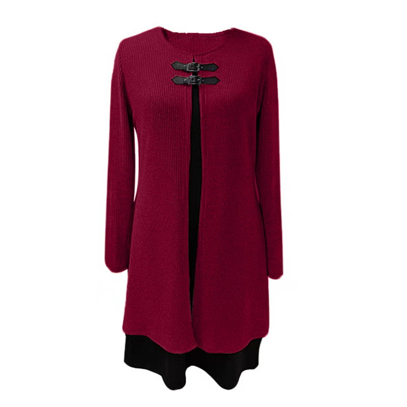 Icone™ ClassDress: Langærmet Formelt Mini Klassekjole