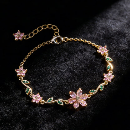 Jewelance™ BlossomBracelet 1+1 GRATIS: Blomst Petal Blossom Modearmbånd