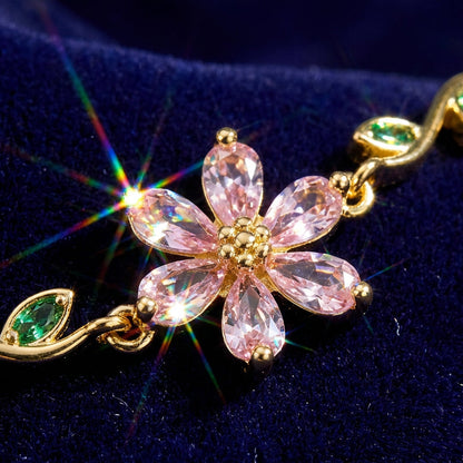Jewelance™ BlossomBracelet 1+1 GRATIS: Blomst Petal Blossom Modearmbånd