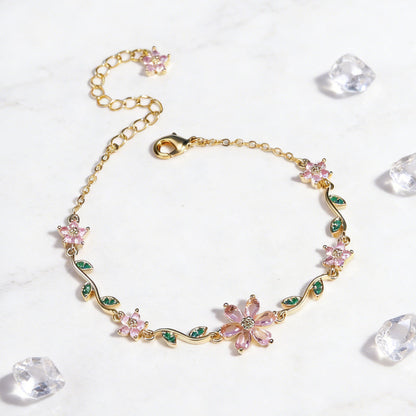Jewelance™ BlossomBracelet 1+1 GRATIS: Blomst Petal Blossom Modearmbånd