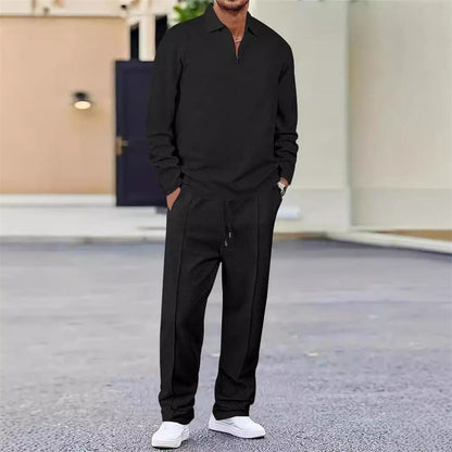 Icone™ StreetwearSet: Hverdags Streetwear Komfort Genser og Buksesett