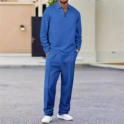 Icone™ StreetwearSet: Hverdags Streetwear Komfort Genser og Buksesett