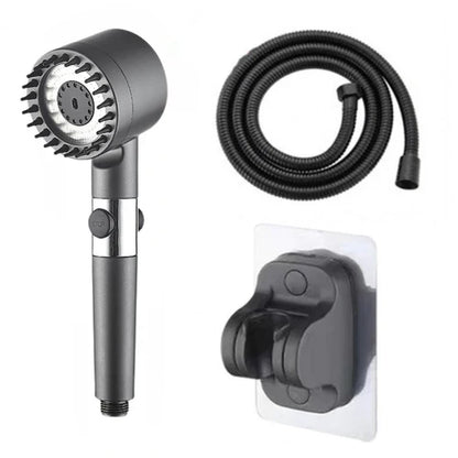 Borhe® Shower - 4-i-1 Multifunksjonelt Dusjhode For Massasje Og Hudpleie