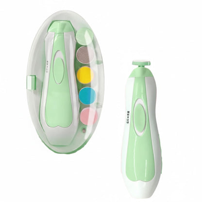 Kletshuts™ NailFile 1+1 GRATIS: Batteridrevet Blid Spædbarn Neglefil Sæt