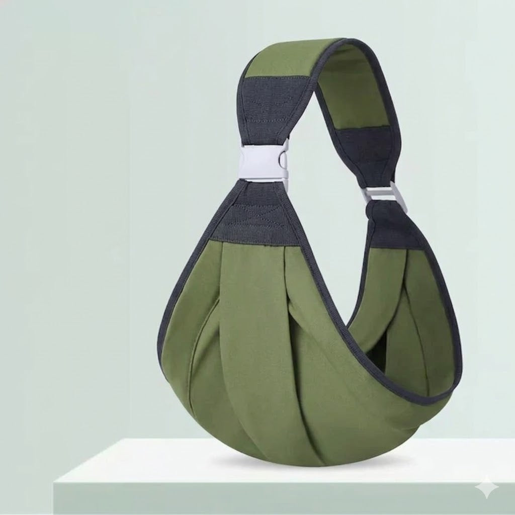 Kletshuts™ SlingCarrier: Pustende Baby Slyngebæresele