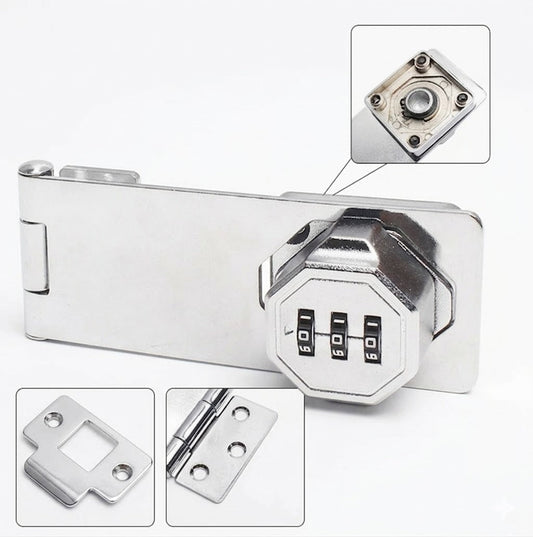 GlideHold® SmartLock: Enkel Installasjon 3-Sifret Kode Smart Lås