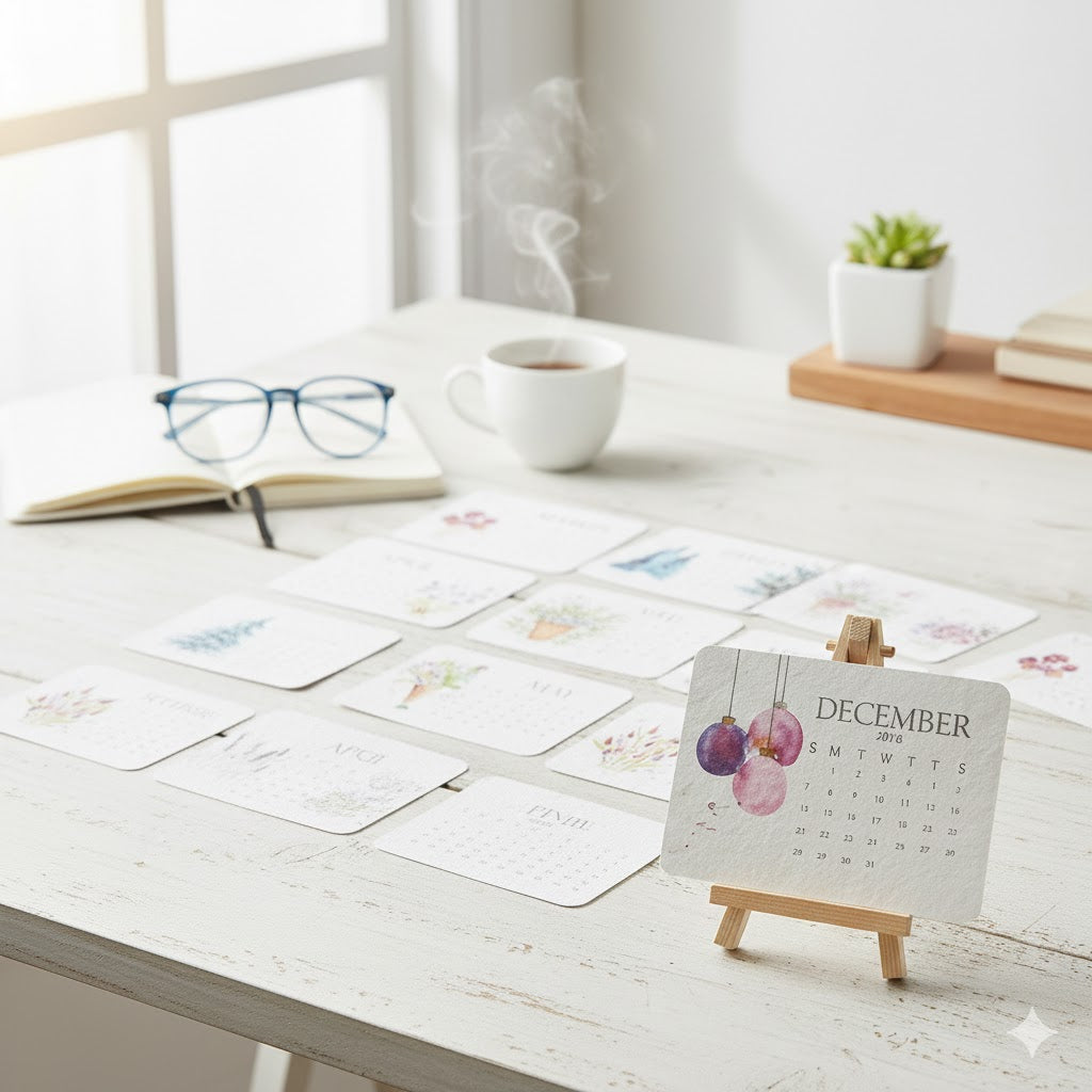 PaperSeeds: Miljøvennlig Kjærlighet 2026 Papir Frø Kalender