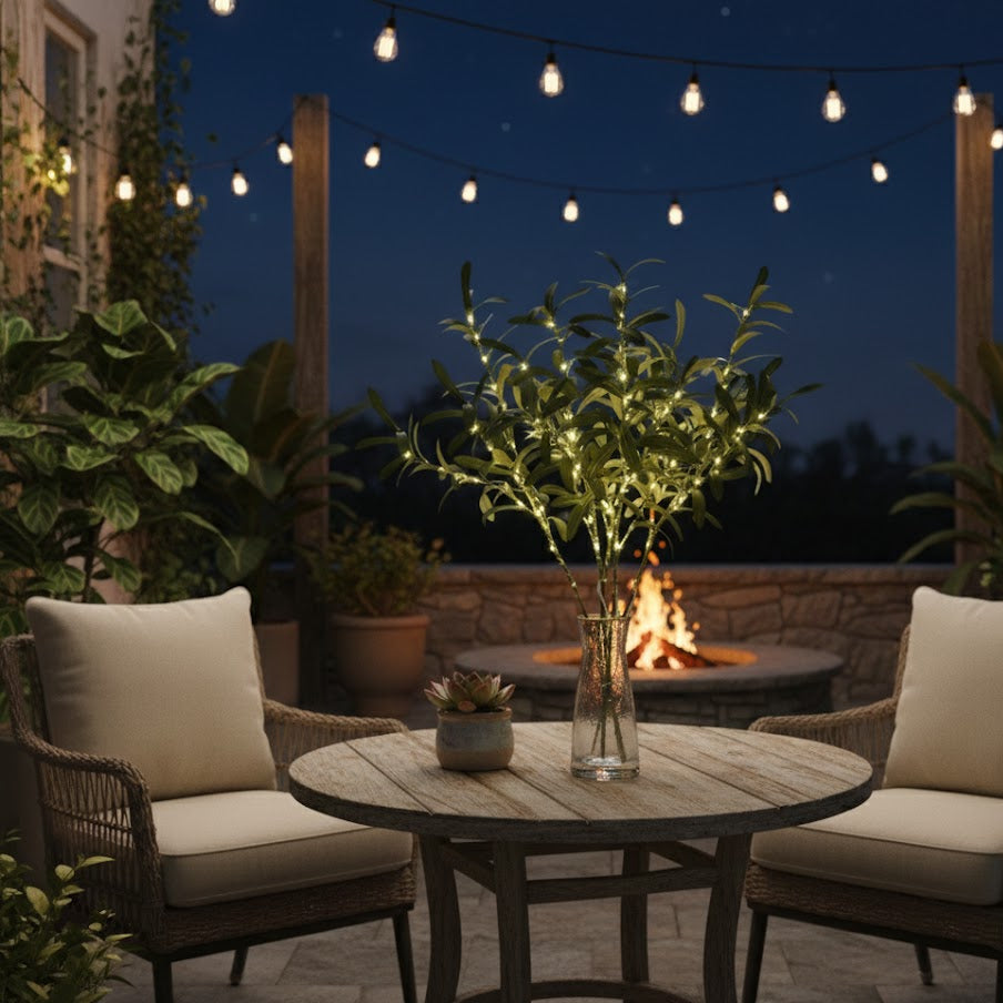 Ledsen™ LeafDecor 1+1 GRATIS - Stilfuld Oplyst Kunstig Blad Dekoration