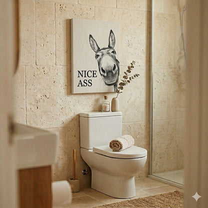 WallDecor 1+1 GRATIS: Moderne Legesyg Æsel Citater Vægdekoration