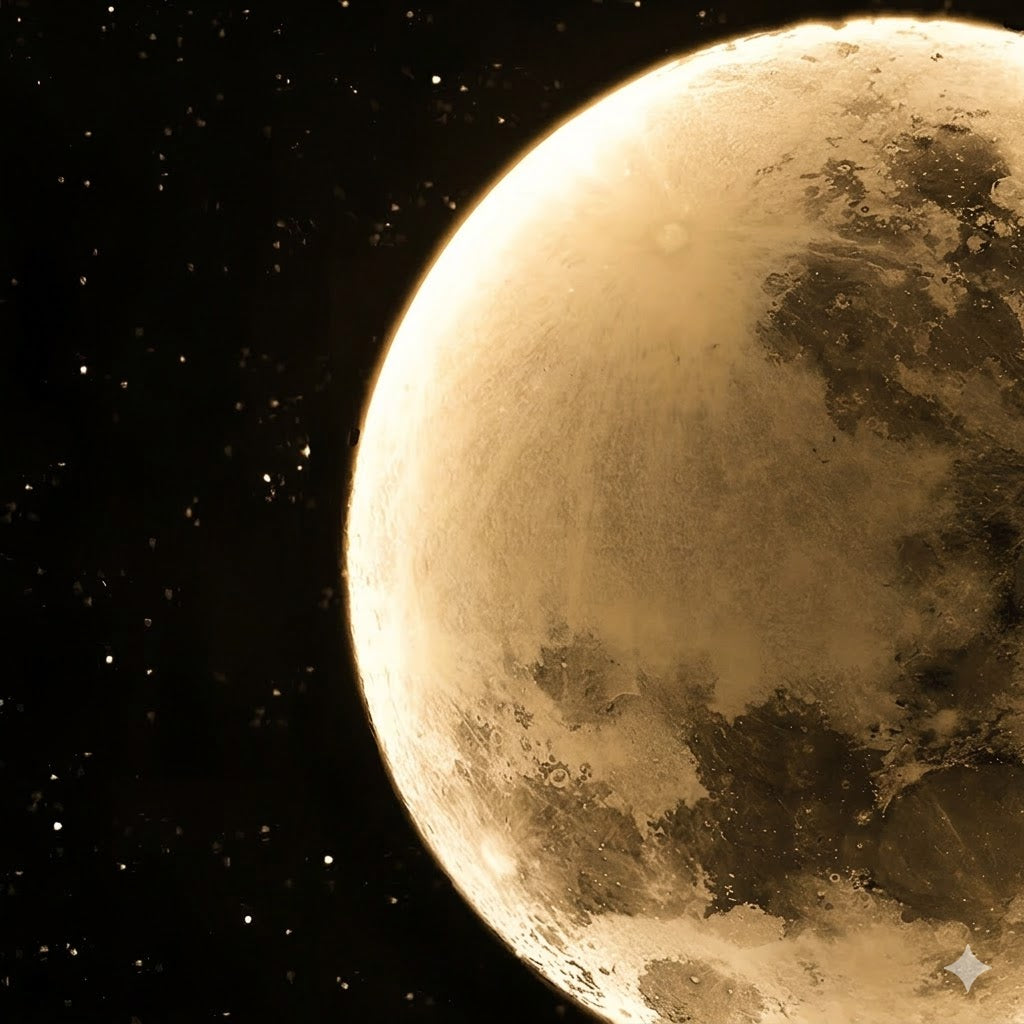 Ledsen™ GlowingMoon: 3D Glødende Måne Nat Lys Hjem Dekoration