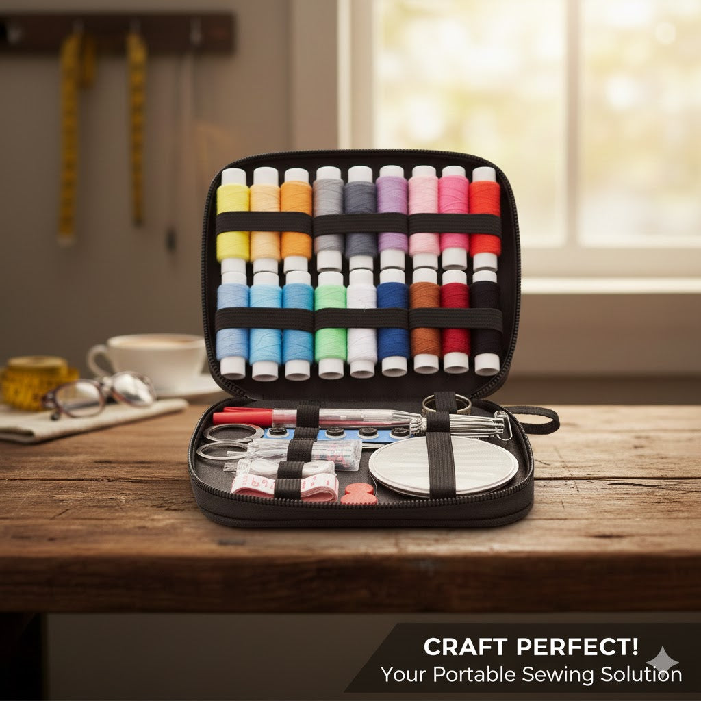 SewingKit: Alt-i-ett Komplett Sysett Med Veiledningsbok