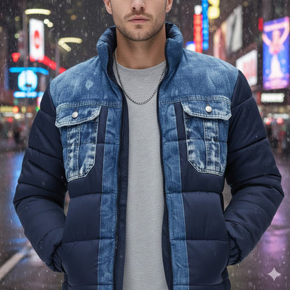 Icone™ ClassicJacket: Præmie Stilig Vintage-Inspireret Denim Formgivning Klassisk Jakke