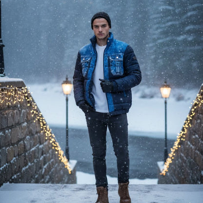 Icone™ ClassicJacket: Præmie Stilig Vintage-Inspireret Denim Formgivning Klassisk Jakke