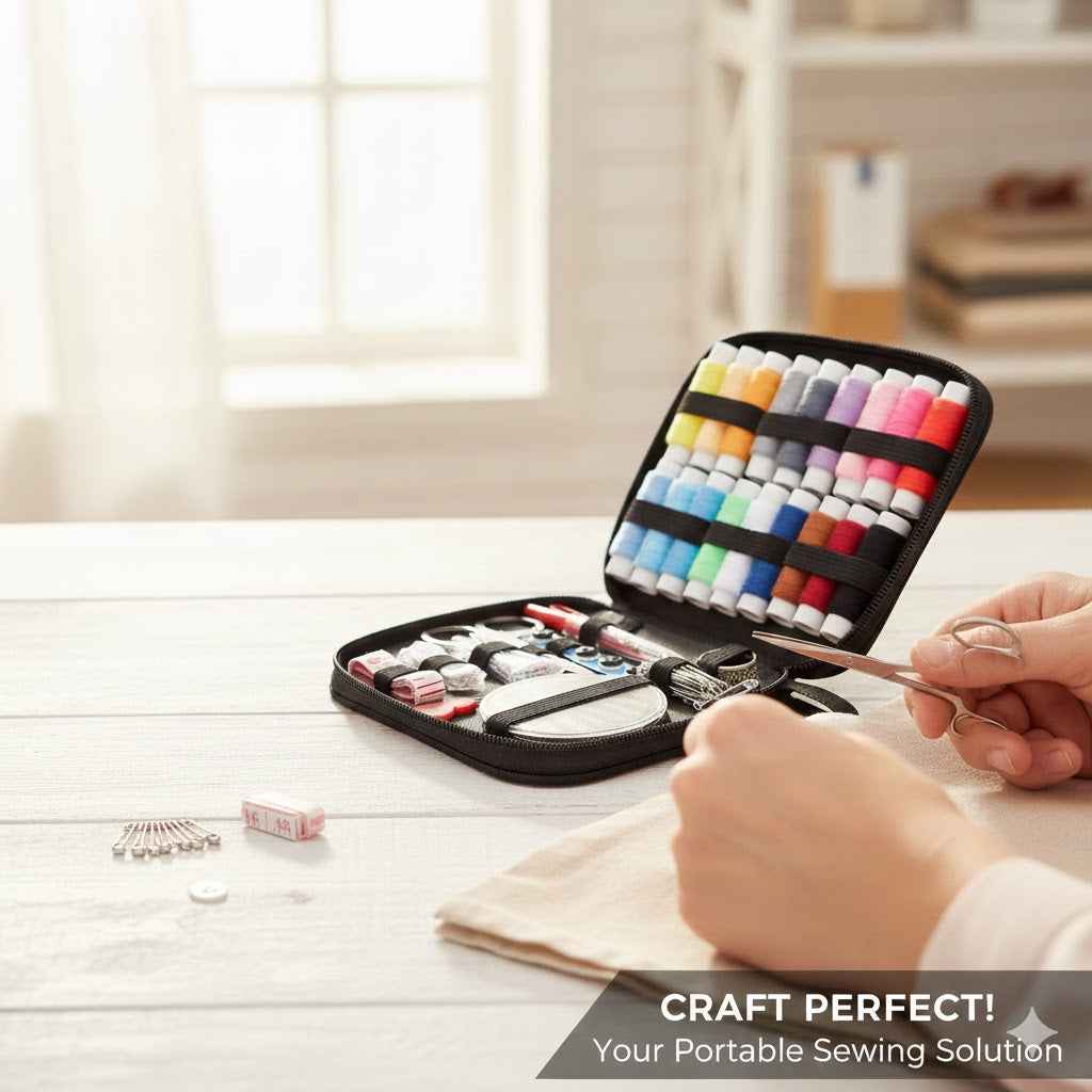 SewingKit: Alt-i-ett Komplett Sysett Med Veiledningsbok