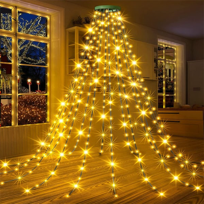 Ledsen™ WaterfallLight: Fantastisk Smart Blendende Jule-vannfall-lys