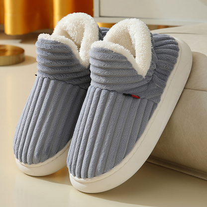 Happy™ CozySlippers: Unisex Vinter Fottøy Komfortable Varme Tøfler