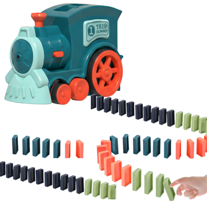 Kletshuts™ DominoTrain - Automatisk Dominolegging Togsett