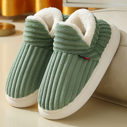 Happy™ CozySlippers: Unisex Vinter Fottøy Komfortable Varme Tøfler