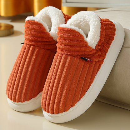 Happy™ CozySlippers: Unisex Vinter Fottøy Komfortable Varme Tøfler