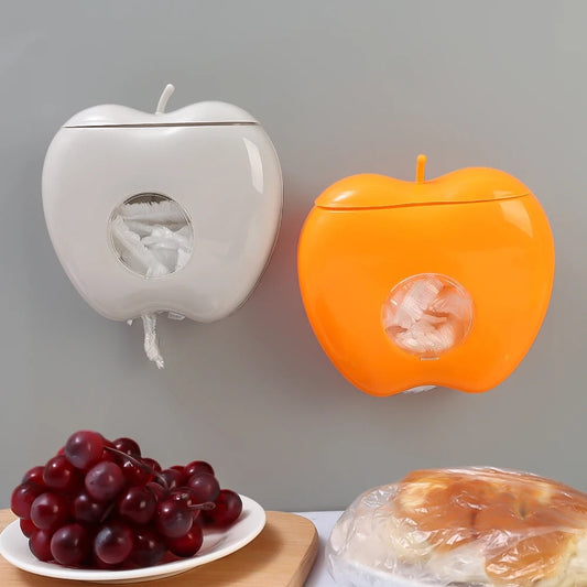 Globetrek° PlasticStorage 1+1 GRATIS (1 Eple Oppbevaringsdispenser + 100 Stykker Plastik Wraps GRATIS)