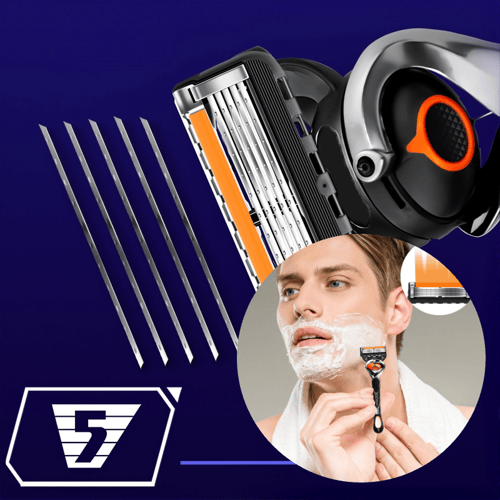 PrecisionRazor - Multi Blade Hurtigutløser Høy Presisjon Barberhøvel