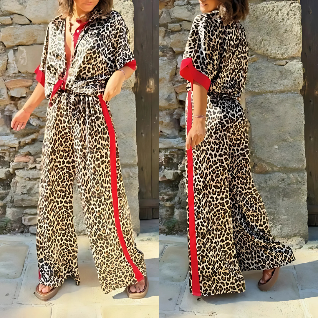 Icone™ LeopardOutfit: Komfort Hele Dagen Med 2-Delt LeopardOutfit Sett
