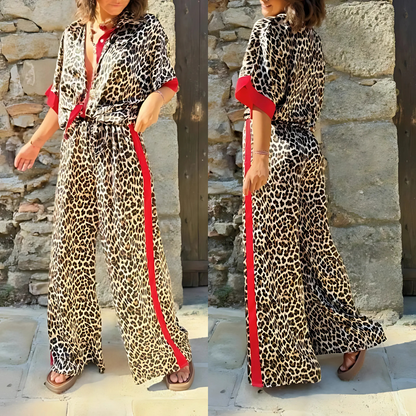Icone™ LeopardOutfit: Komfort Hele Dagen Med 2-Delt LeopardOutfit Sett