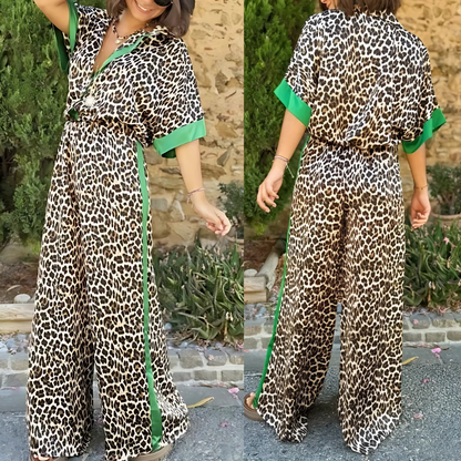 Icone™ LeopardOutfit: Komfort Hele Dagen Med 2-Delt LeopardOutfit Sett