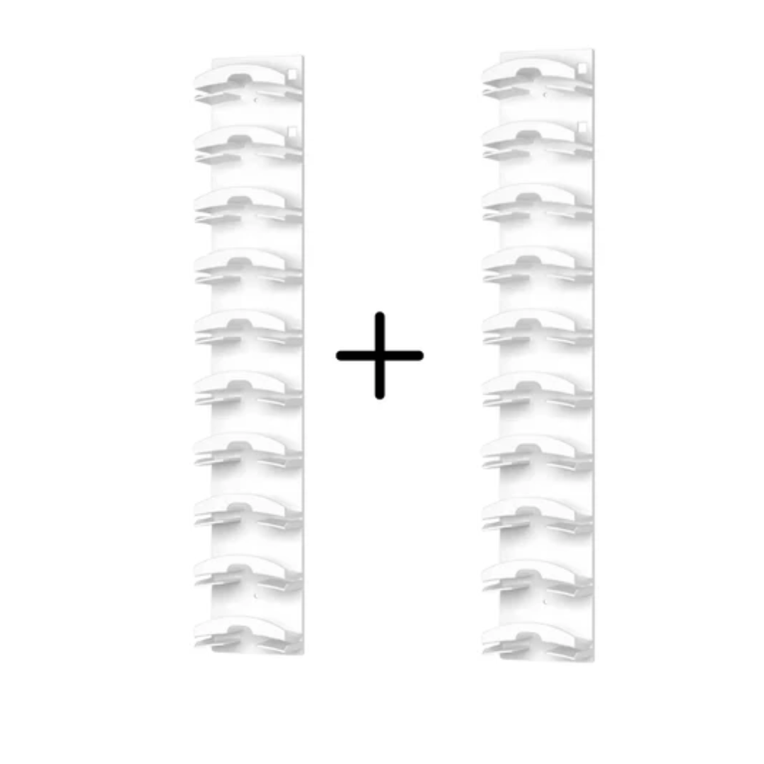 GlideHold® HatOrganizer 1+1 GRATIS: Veggmontert Hatt Organizer Stativ