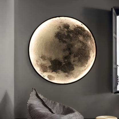 Ledsen™ GlowingMoon: 3D Glødende Måne Nat Lys Hjem Dekoration