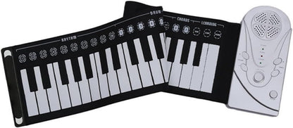 Kletshuts™ PortablePiano: Letvægts Musik Rul-Op Bærbar Klavertastatur