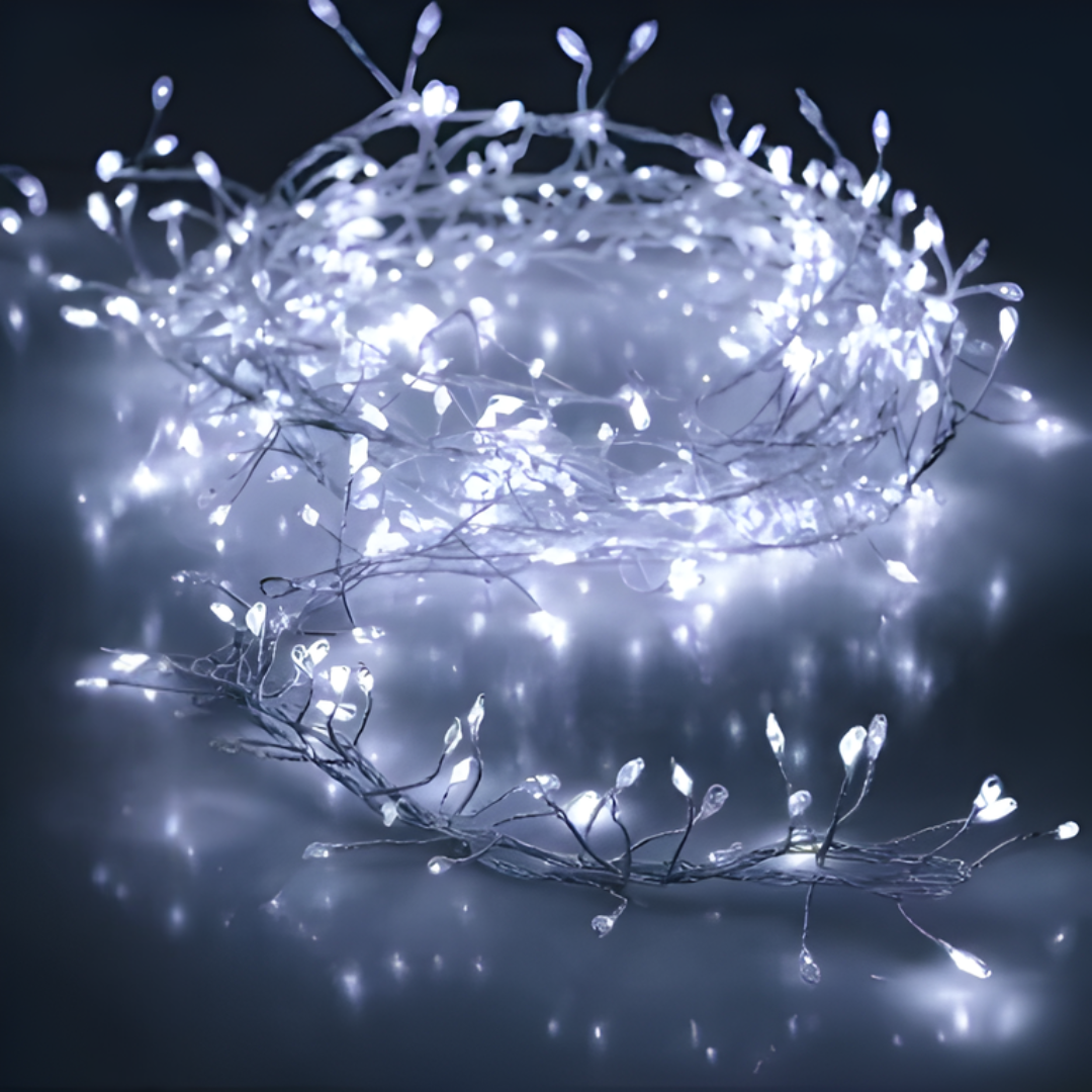 Ledsen™ FairyLights: Strålende Fyrverkeri Tråd LED Lyslenke Fe-lys